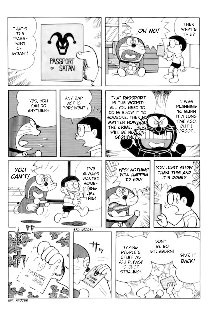 Doraemon Chapter 241 page 5 - Chapter 241: Passport of Satan