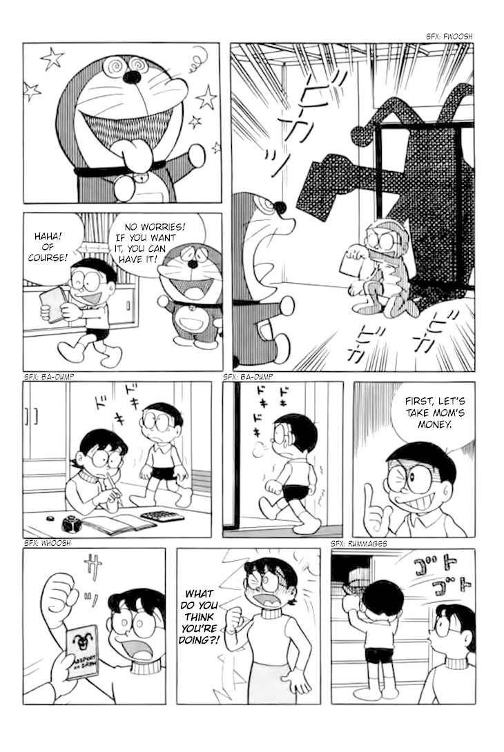 Doraemon Chapter 241 page 6 - Chapter 241: Passport of Satan