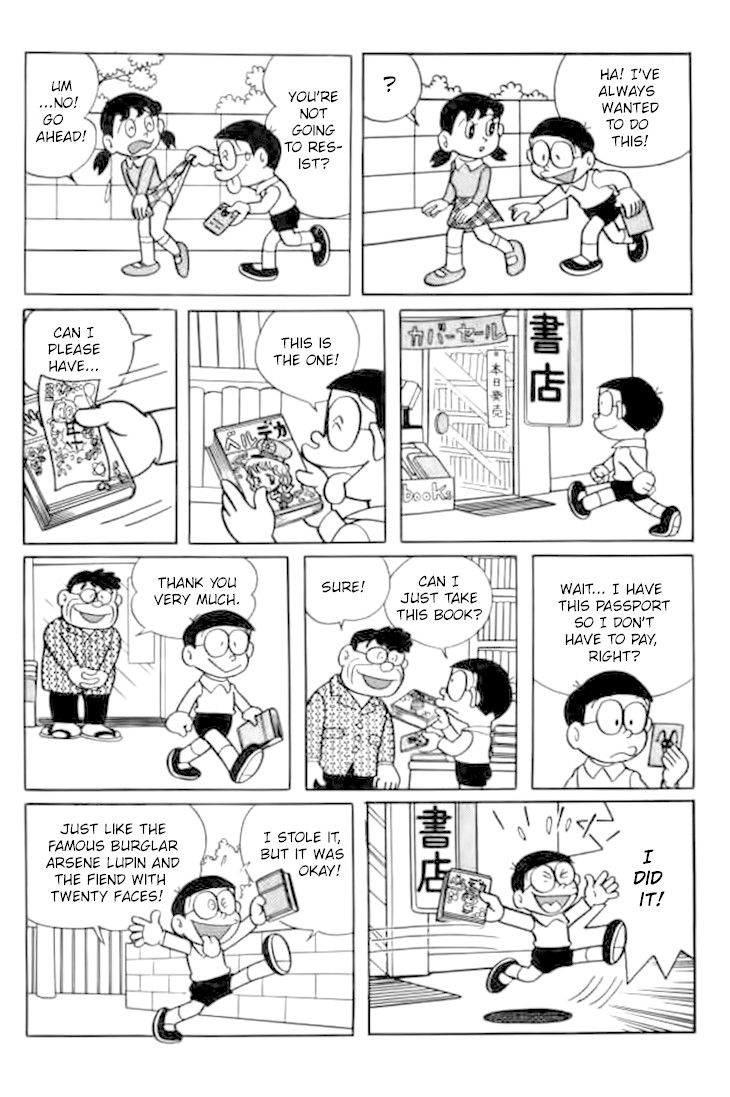 Doraemon Chapter 241 page 9 - Chapter 241: Passport of Satan
