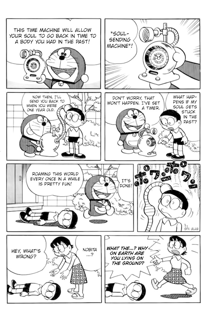 Doraemon Chapter 242 page 4 - Chapter 242: Soul-Sending Machine