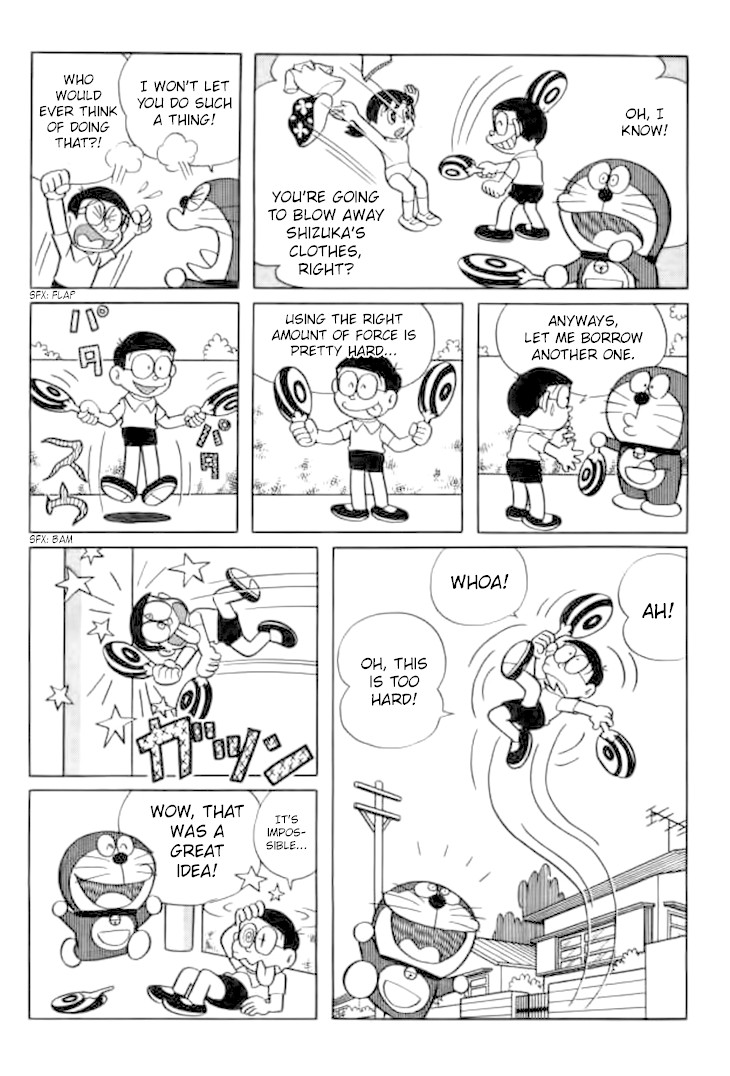 Doraemon Chapter 243 page 5 - Chapter 243: The Wind God's Uproar