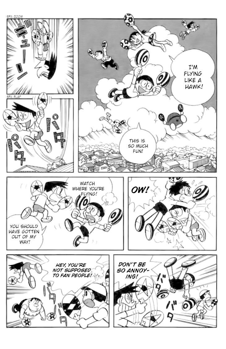 Doraemon Chapter 243 page 8 - Chapter 243: The Wind God's Uproar