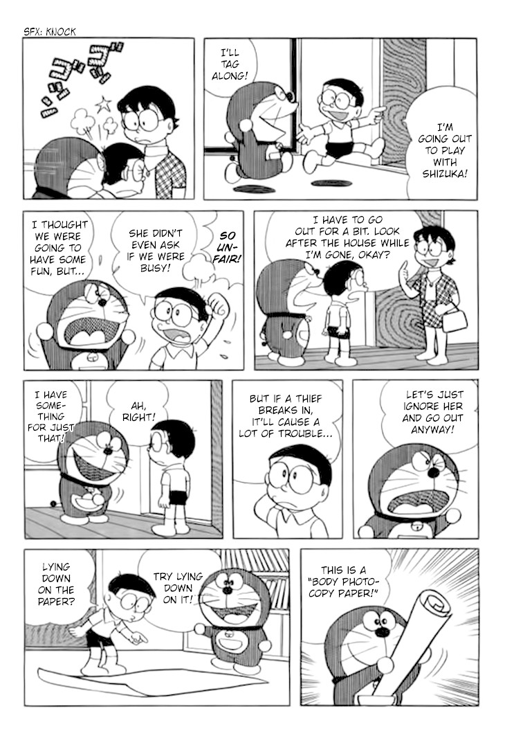 Doraemon Chapter 244 page 2 - Chapter 244: The Body Copier