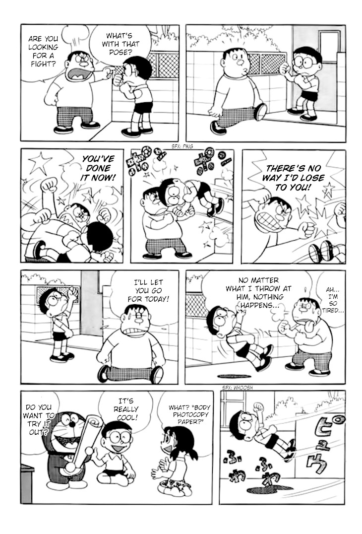 Doraemon Chapter 244 page 4 - Chapter 244: The Body Copier