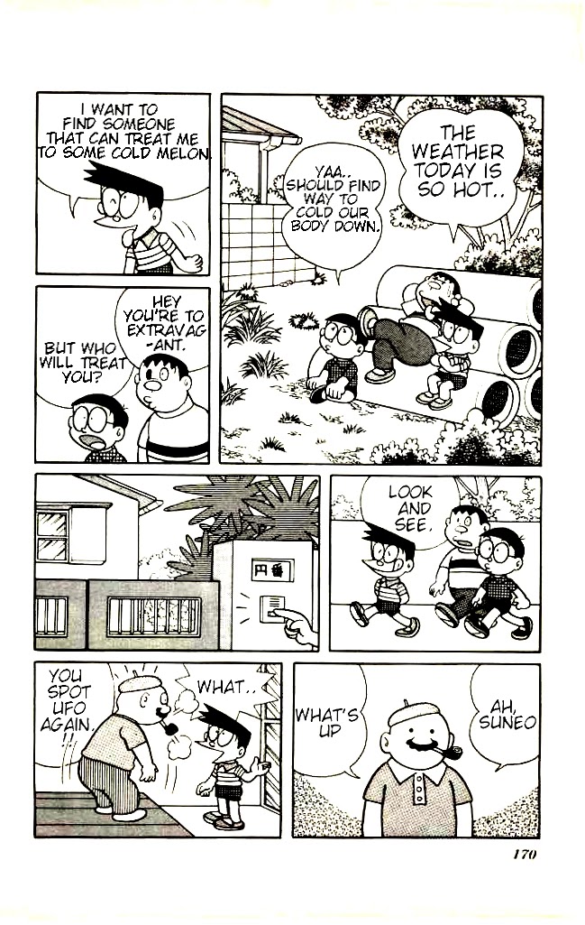 Doraemon Chapter 245 page 3 - Chapter 245: Hi Alien!