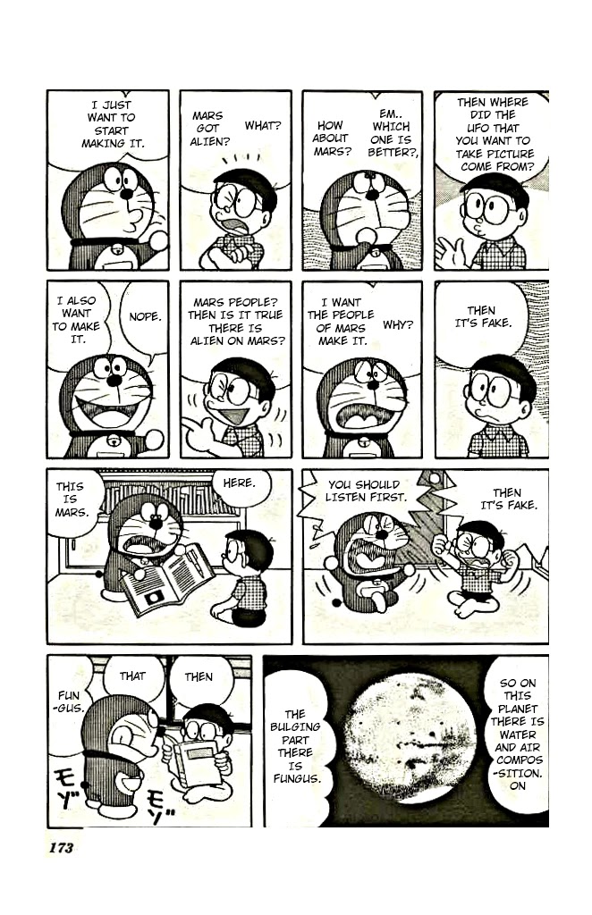 Doraemon Chapter 245 page 6 - Chapter 245: Hi Alien!