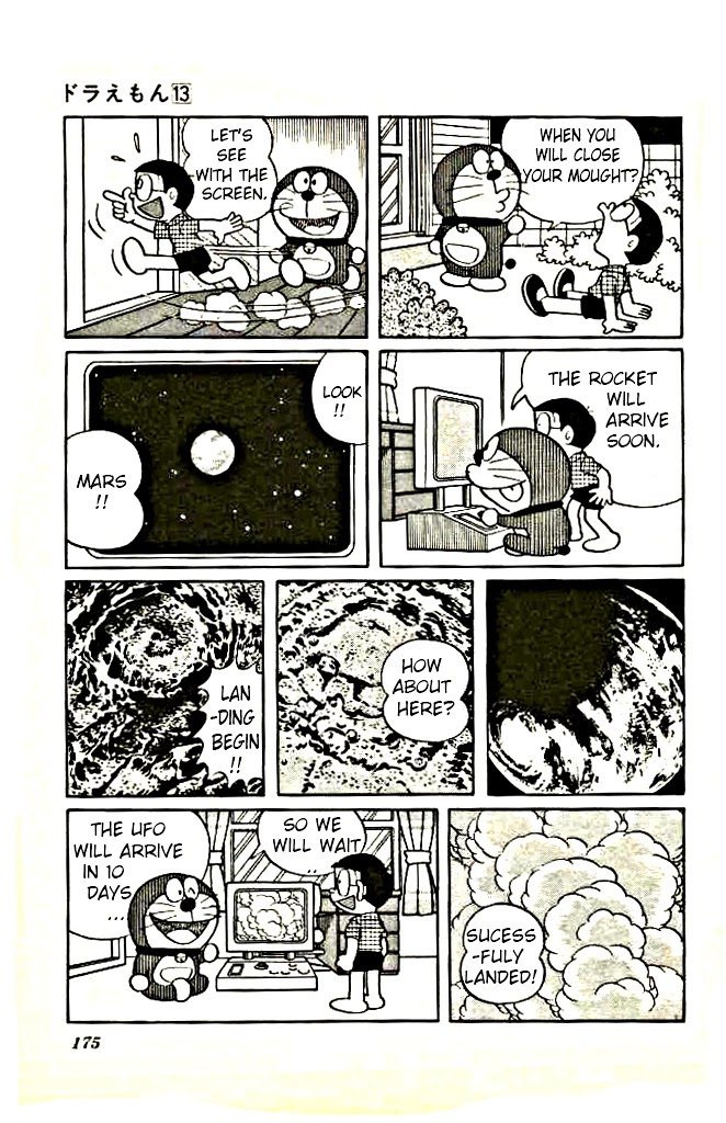 Doraemon Chapter 245 page 8 - Chapter 245: Hi Alien!