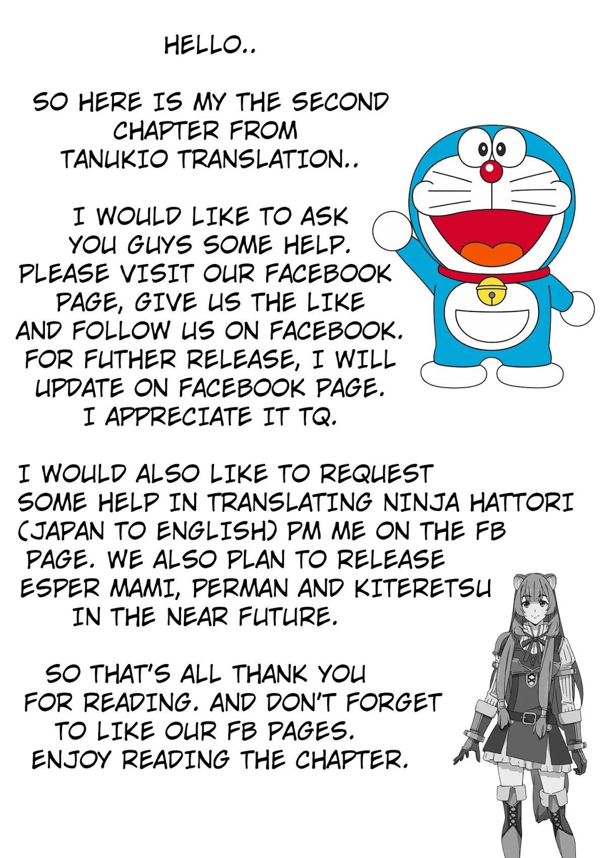 Doraemon Chapter 246 page 2 - Chapter 246: VOLUME 14 - CHAPTER 246 - FAR AWAY FROM HOME
