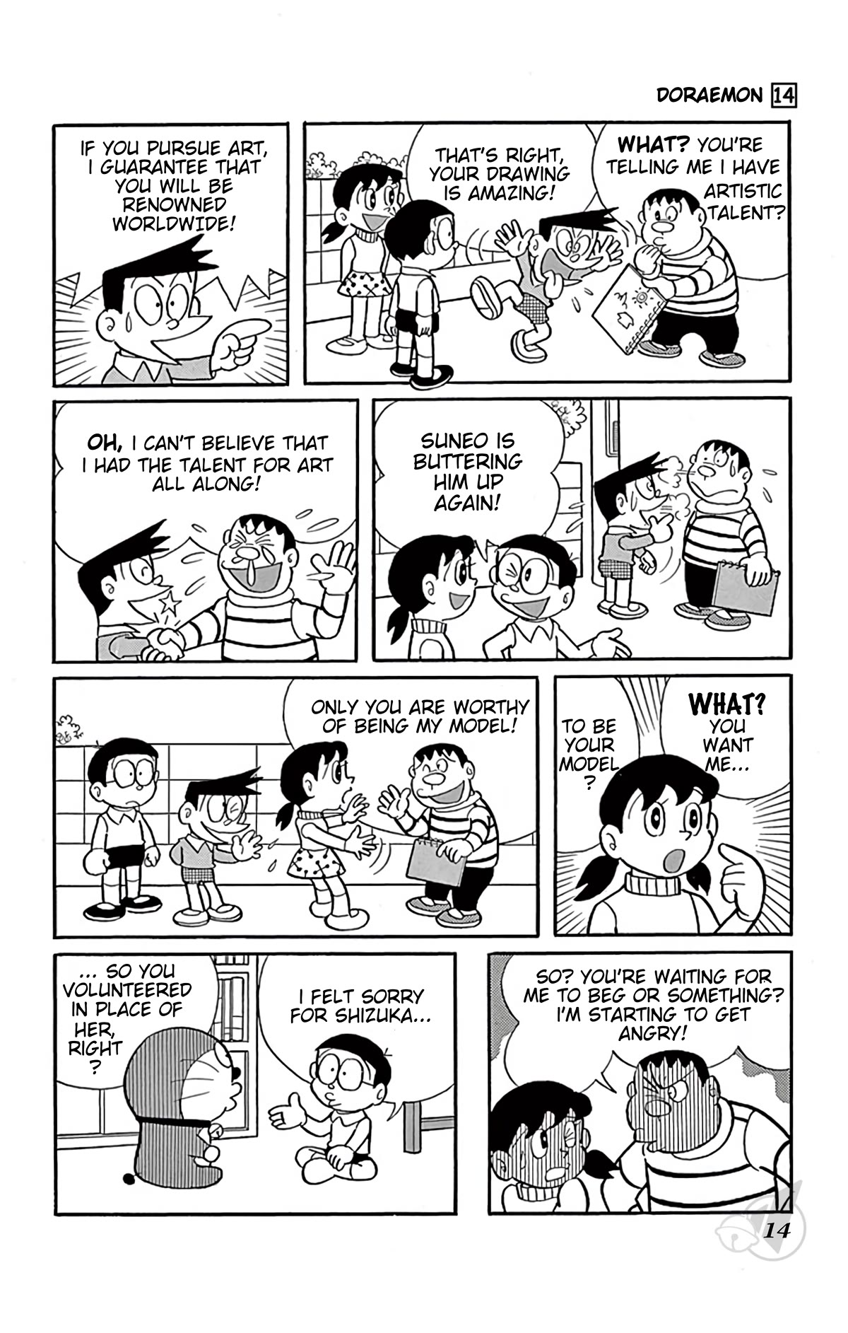 Doraemon Chapter 247 page 3 - Chapter 247: Molting Flashlight