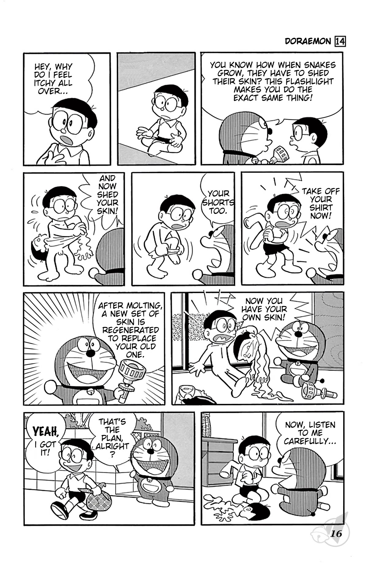 Doraemon Chapter 247 page 5 - Chapter 247: Molting Flashlight