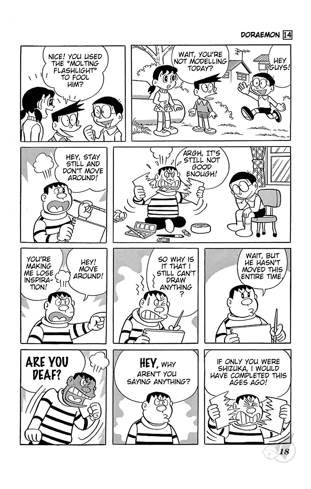 Doraemon Chapter 247 page 7 - Chapter 247: Molting Flashlight