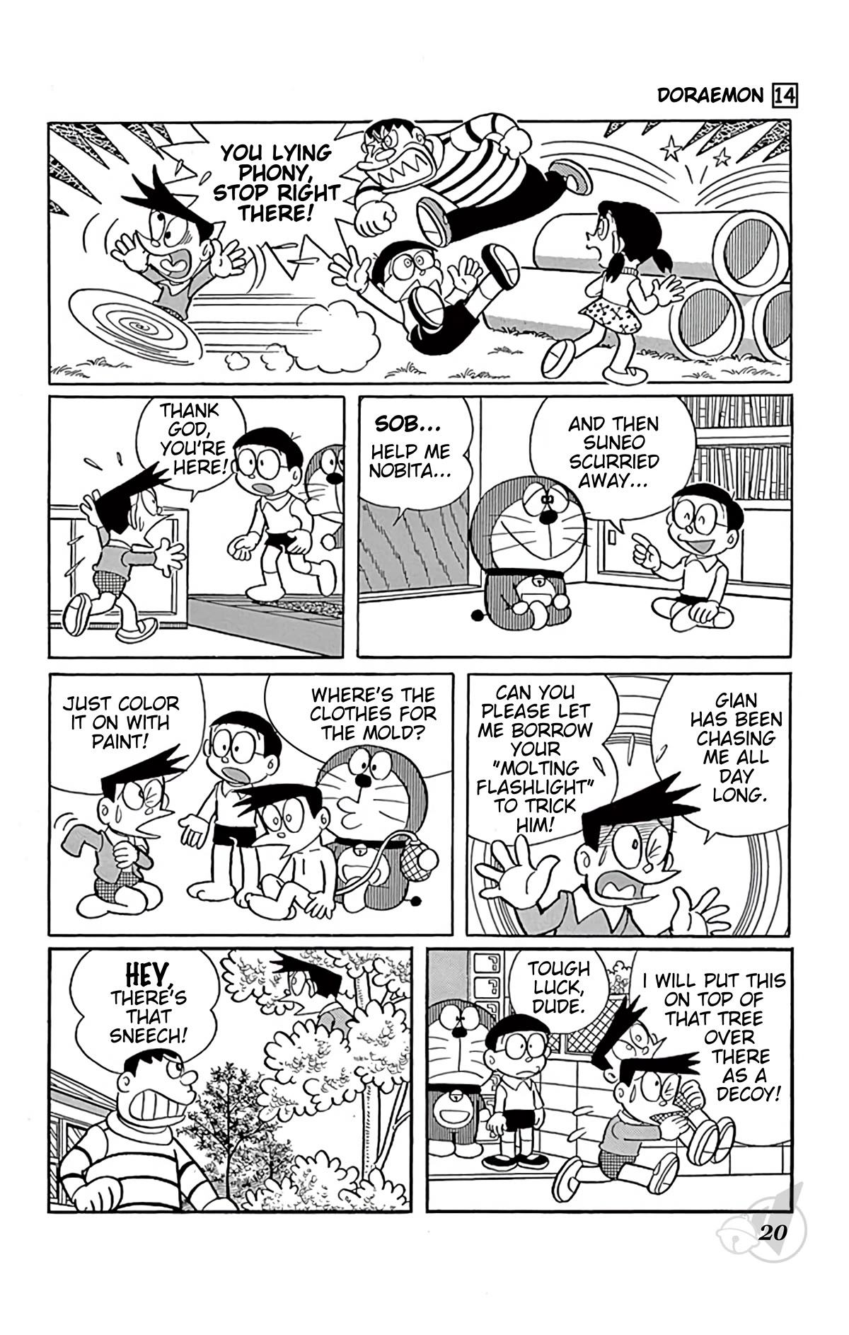Doraemon Chapter 247 page 9 - Chapter 247: Molting Flashlight