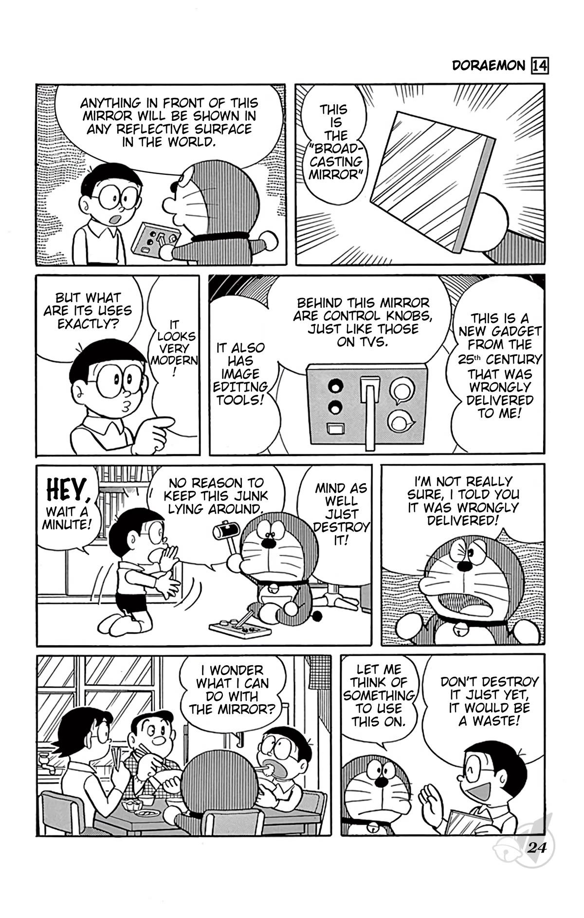 Doraemon Chapter 248 page 3 - Chapter 248: Advertising through Mirror
