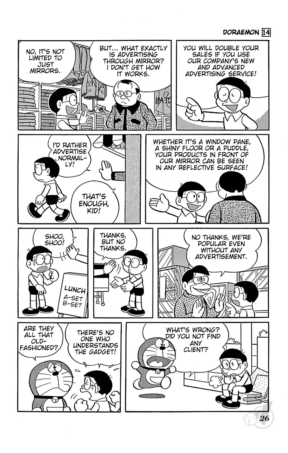 Doraemon Chapter 248 page 5 - Chapter 248: Advertising through Mirror