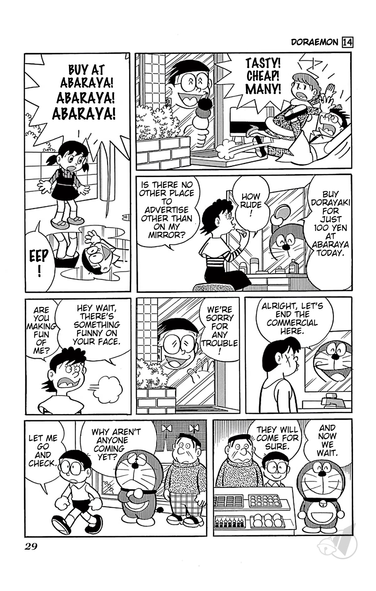 Doraemon Chapter 248 page 8 - Chapter 248: Advertising through Mirror
