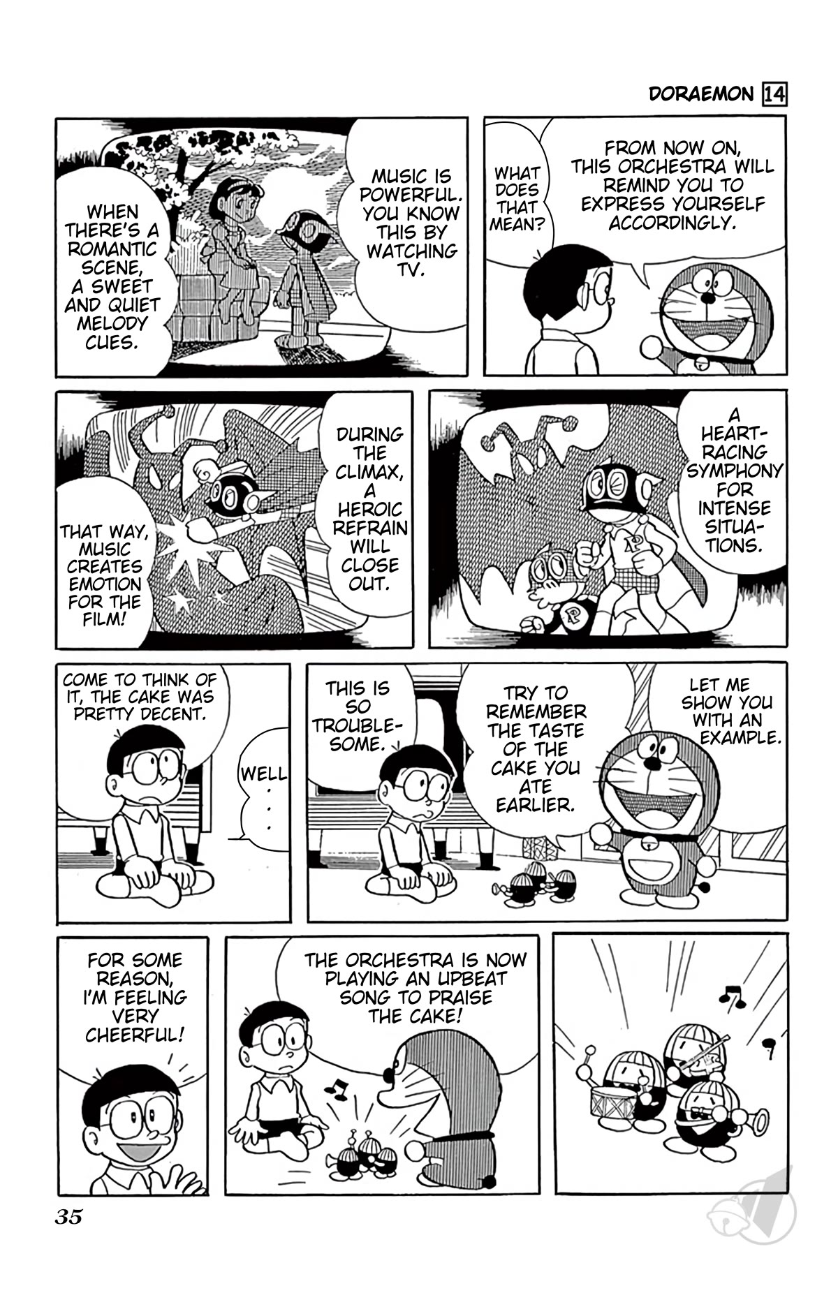 Doraemon Chapter 249 page 4 - Chapter 249: Moodmaker Orchestra's Debut