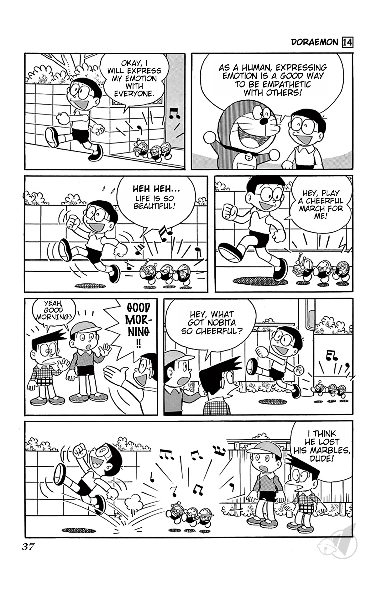 Doraemon Chapter 249 page 6 - Chapter 249: Moodmaker Orchestra's Debut