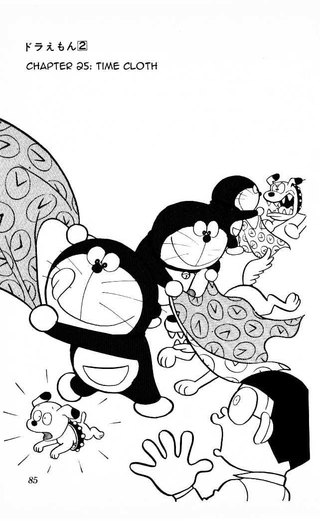 Doraemon Chapter 25 page 1 - Chapter 25 : Time Cloth