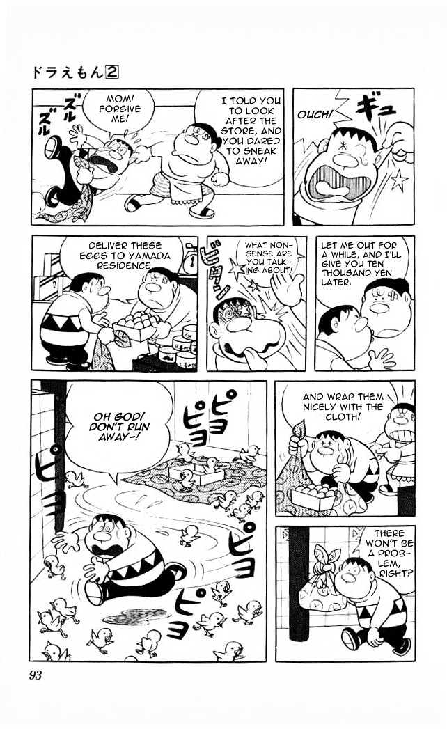 Doraemon Chapter 25 page 10 - Chapter 25 : Time Cloth