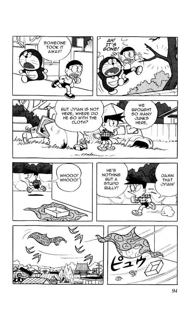 Doraemon Chapter 25 page 11 - Chapter 25 : Time Cloth