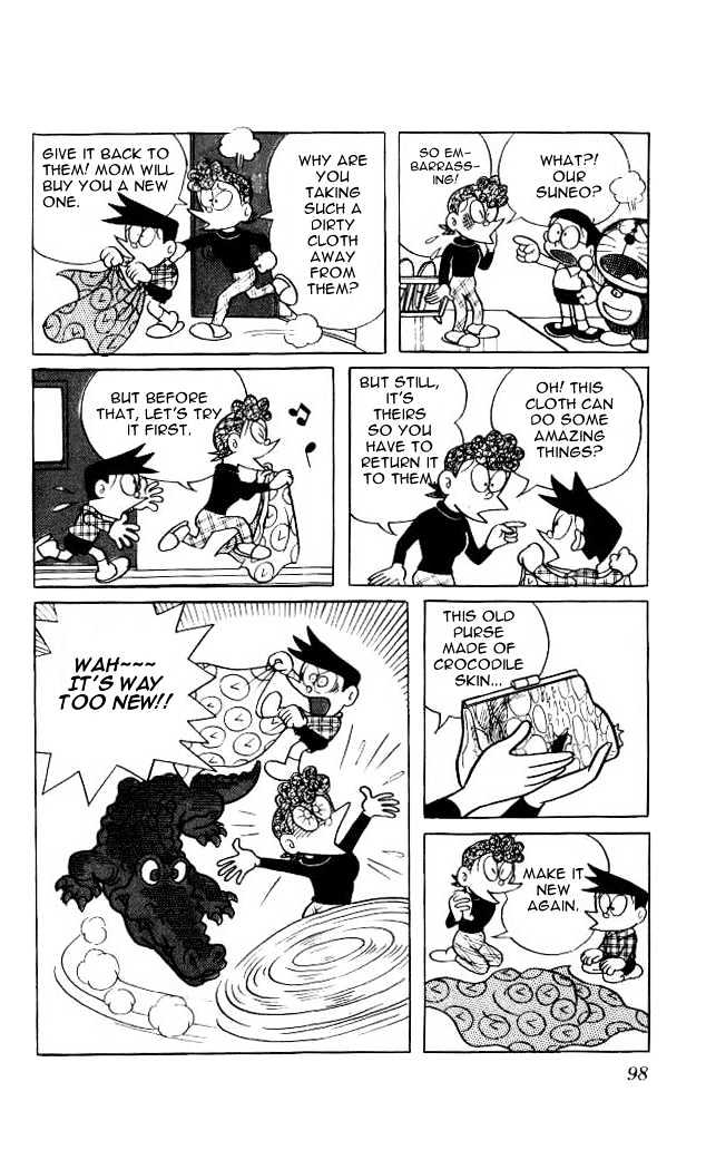 Doraemon Chapter 25 page 15 - Chapter 25 : Time Cloth