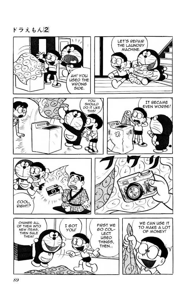 Doraemon Chapter 25 page 6 - Chapter 25 : Time Cloth
