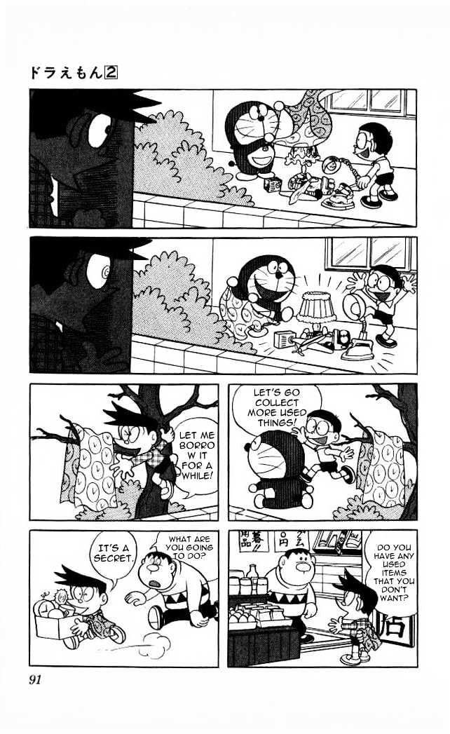 Doraemon Chapter 25 page 8 - Chapter 25 : Time Cloth