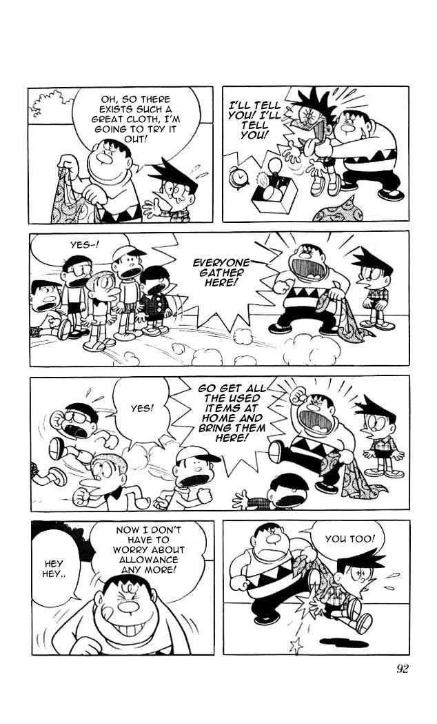 Doraemon Chapter 25 page 9 - Chapter 25 : Time Cloth