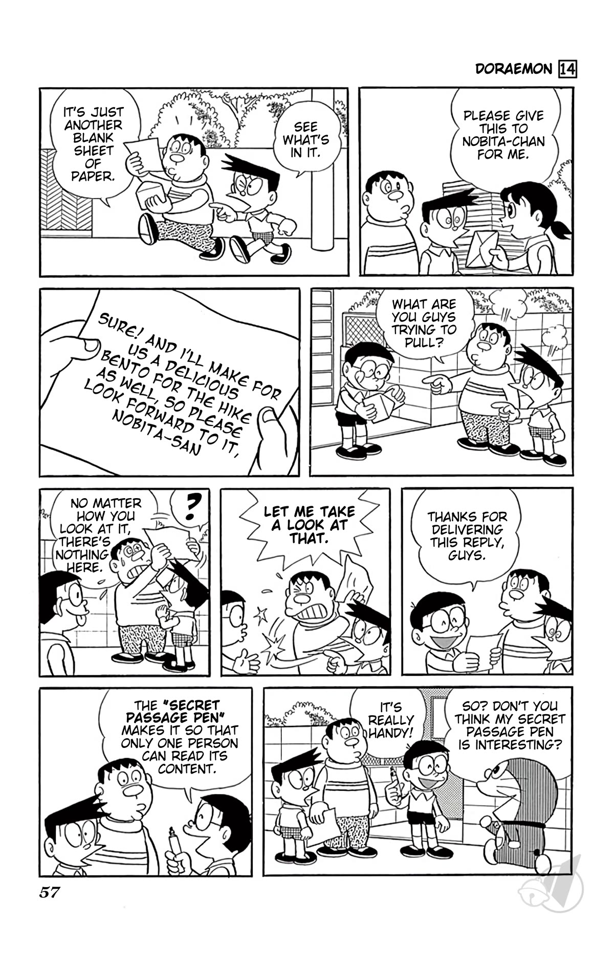 Doraemon Chapter 252 page 3 - Chapter 252: The Secret Pen