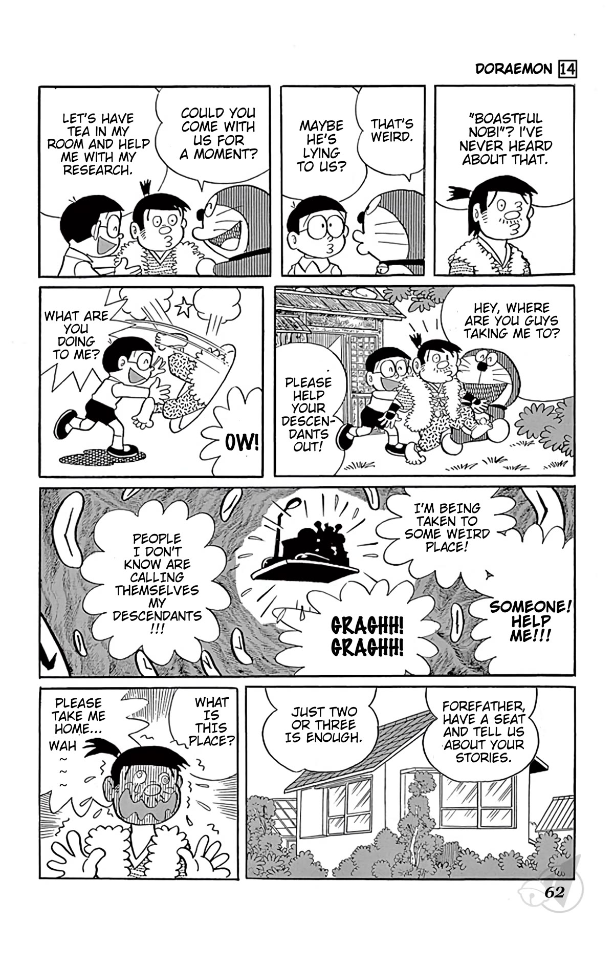 Doraemon Chapter 253 page 4 - Chapter 253: Boastful Ancestor