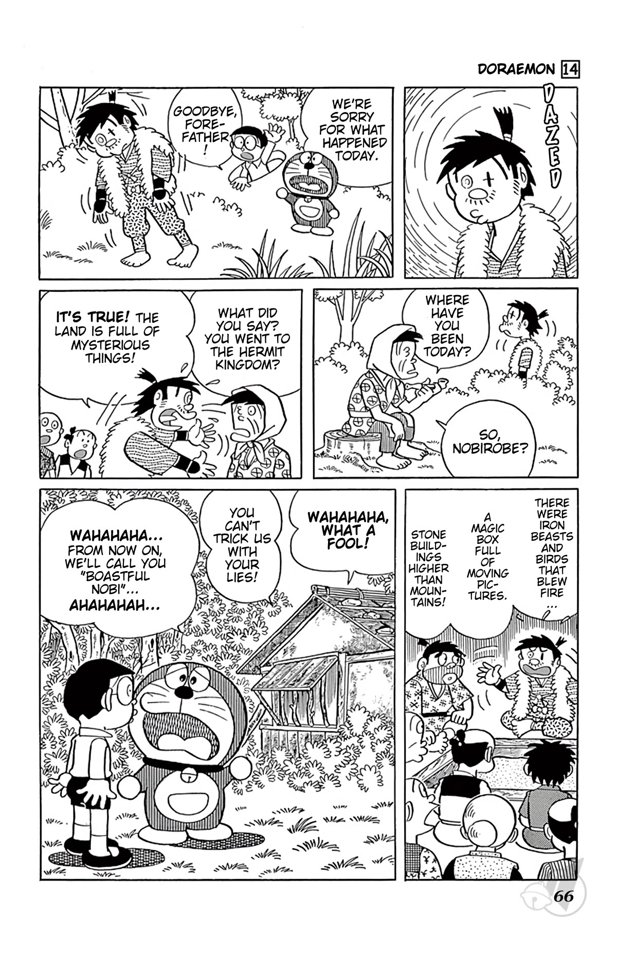 Doraemon Chapter 253 page 8 - Chapter 253: Boastful Ancestor