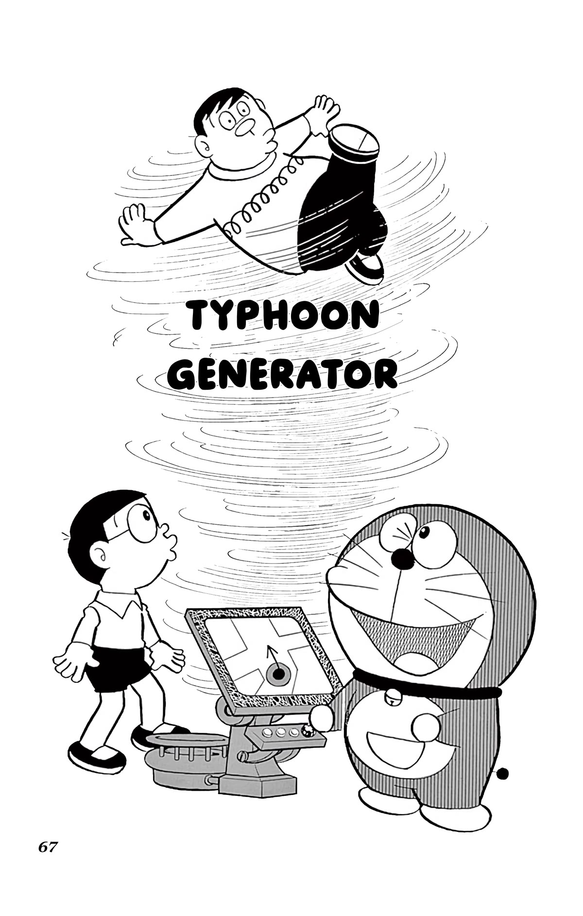 Doraemon Chapter 254 page 1 - Chapter 254: Typhoon Generator