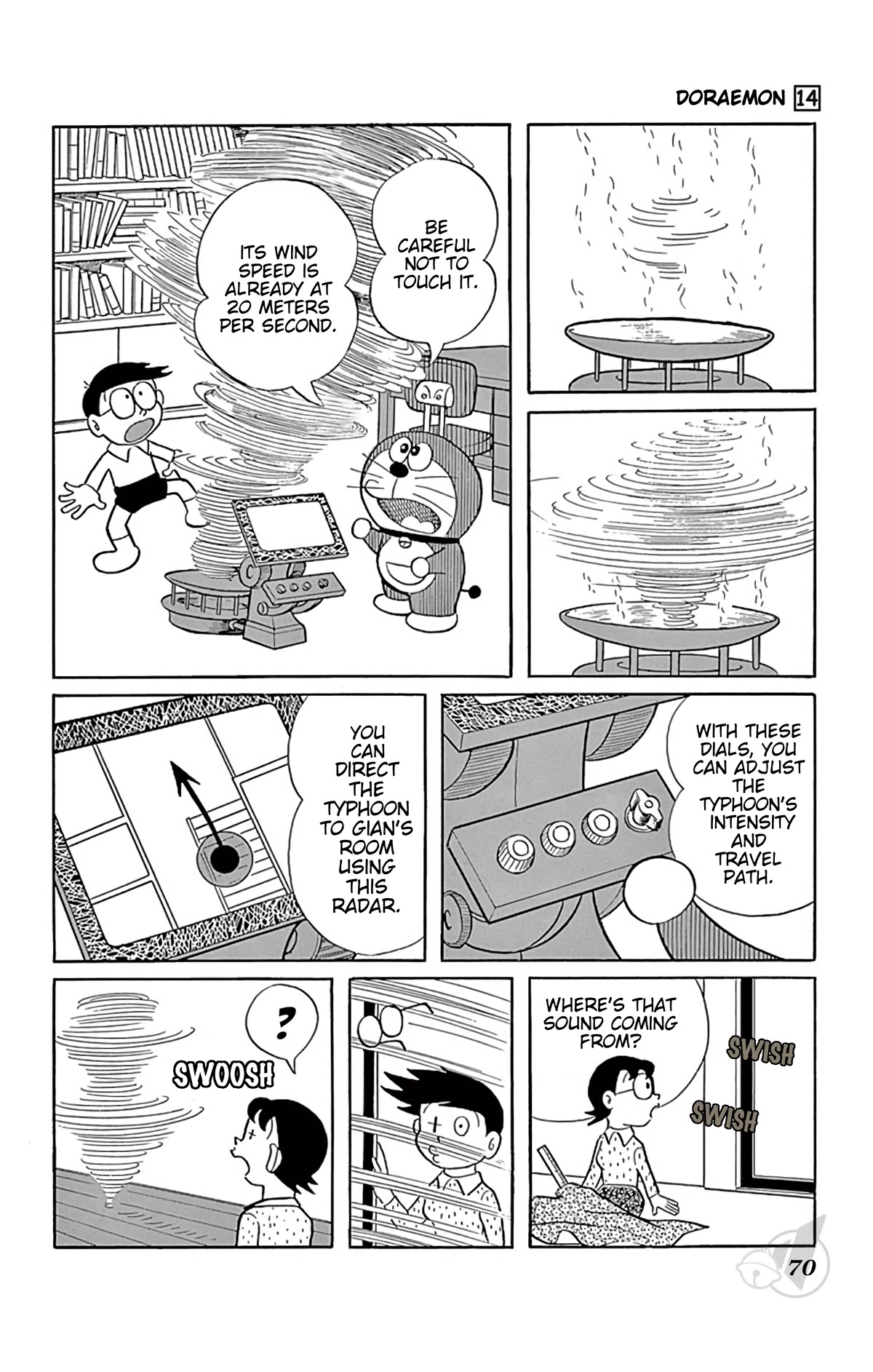 Doraemon Chapter 254 page 4 - Chapter 254: Typhoon Generator
