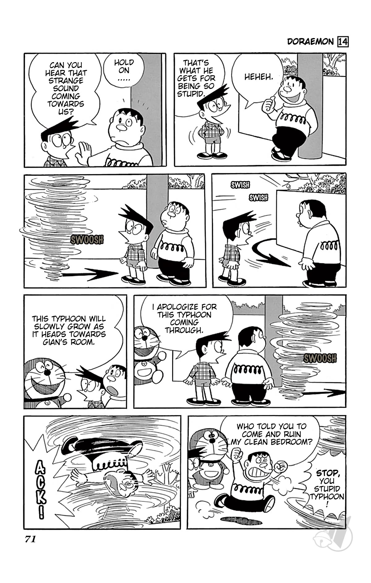 Doraemon Chapter 254 page 5 - Chapter 254: Typhoon Generator