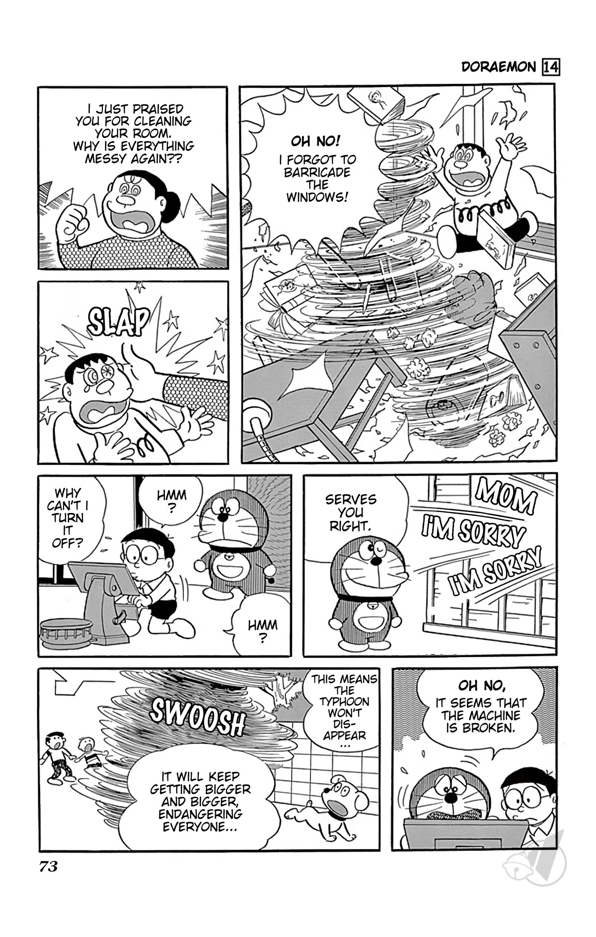 Doraemon Chapter 254 page 7 - Chapter 254: Typhoon Generator