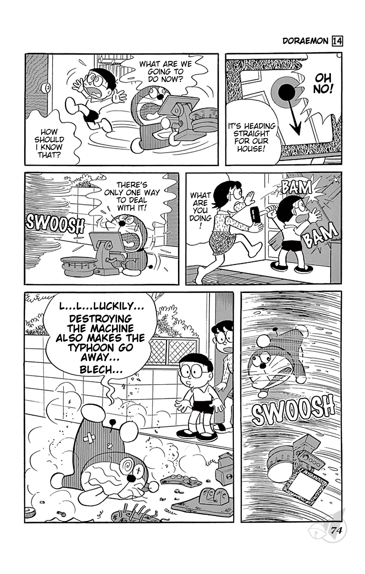 Doraemon Chapter 254 page 8 - Chapter 254: Typhoon Generator