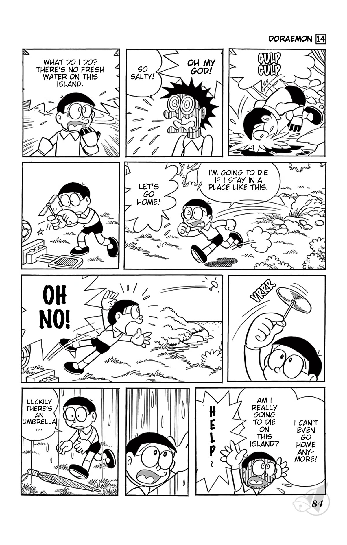 Doraemon Chapter 255 page 10 - Chapter 255: Runaway to Uninhabited Island