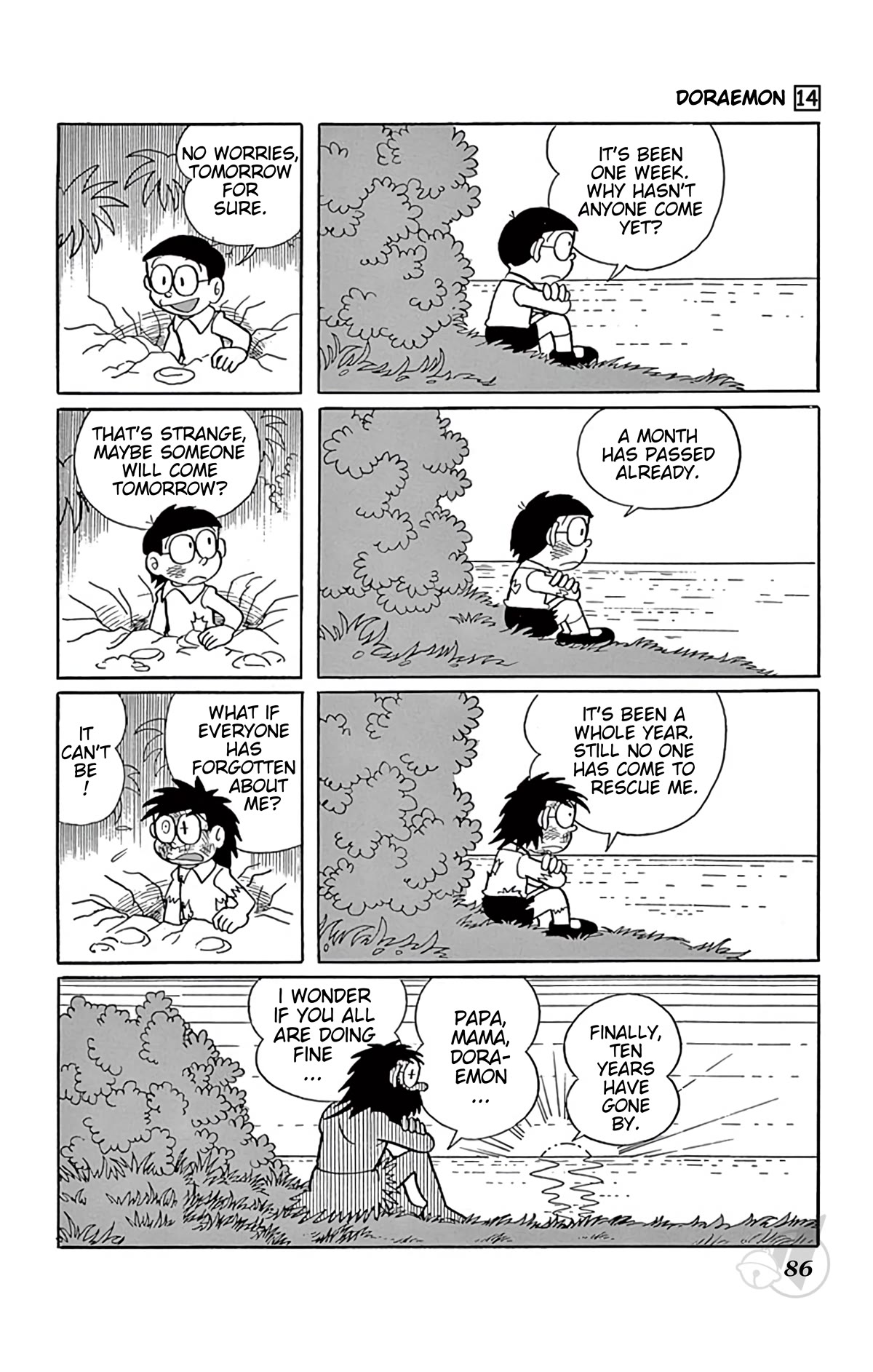 Doraemon Chapter 255 page 12 - Chapter 255: Runaway to Uninhabited Island