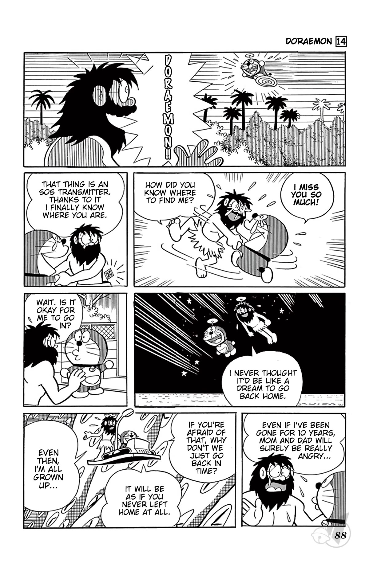 Doraemon Chapter 255 page 14 - Chapter 255: Runaway to Uninhabited Island