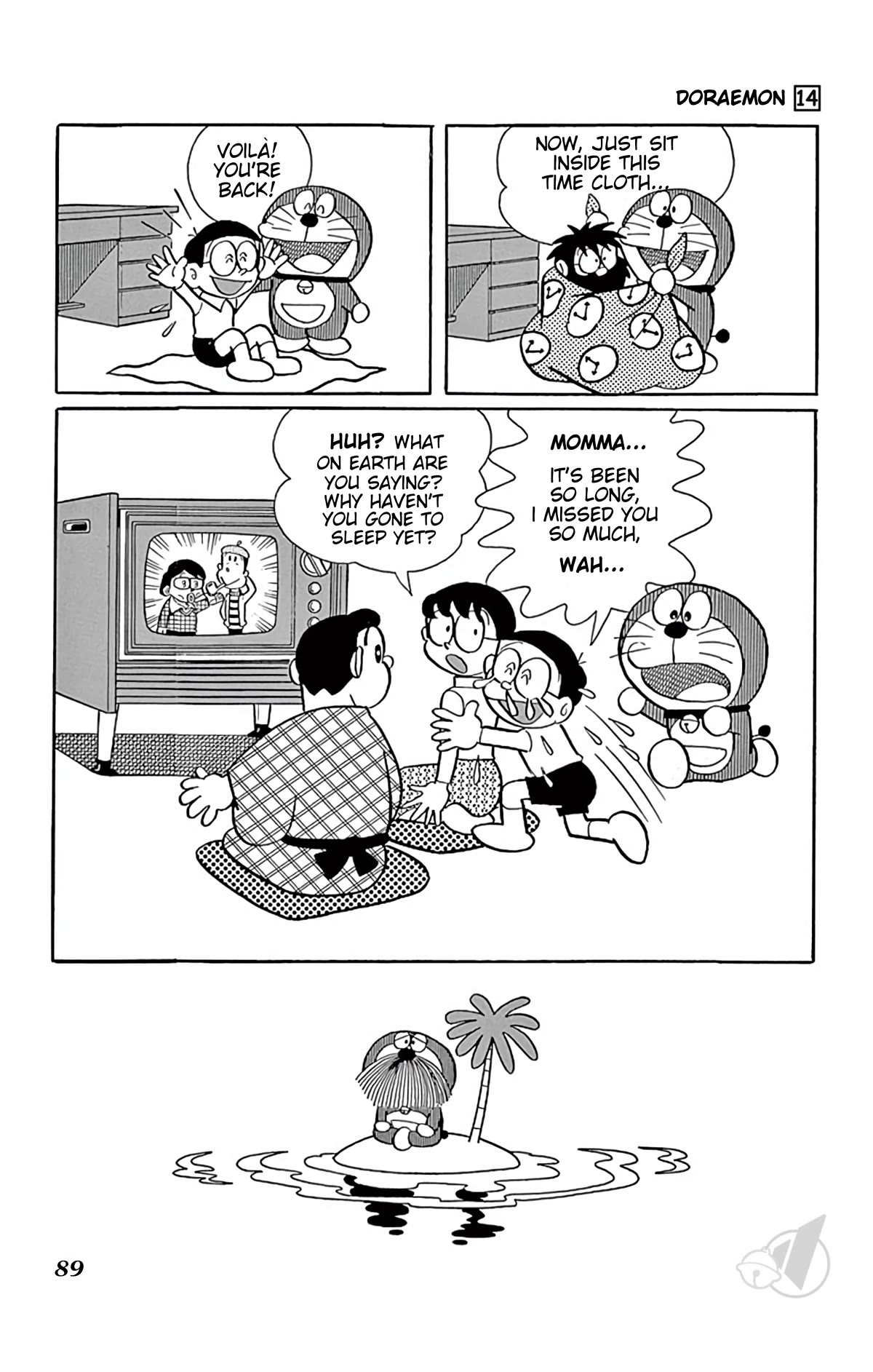 Doraemon Chapter 255 page 15 - Chapter 255: Runaway to Uninhabited Island