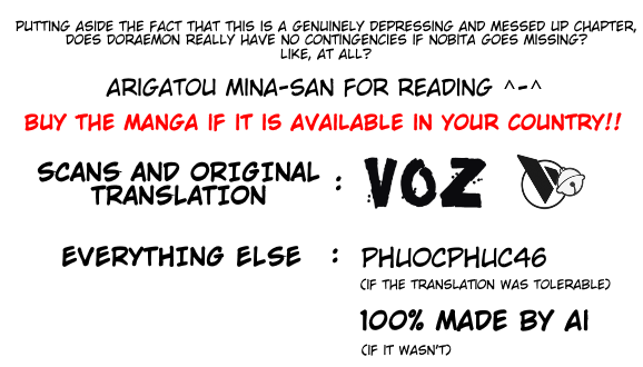 Doraemon Chapter 255 page 16 - Chapter 255: Runaway to Uninhabited Island