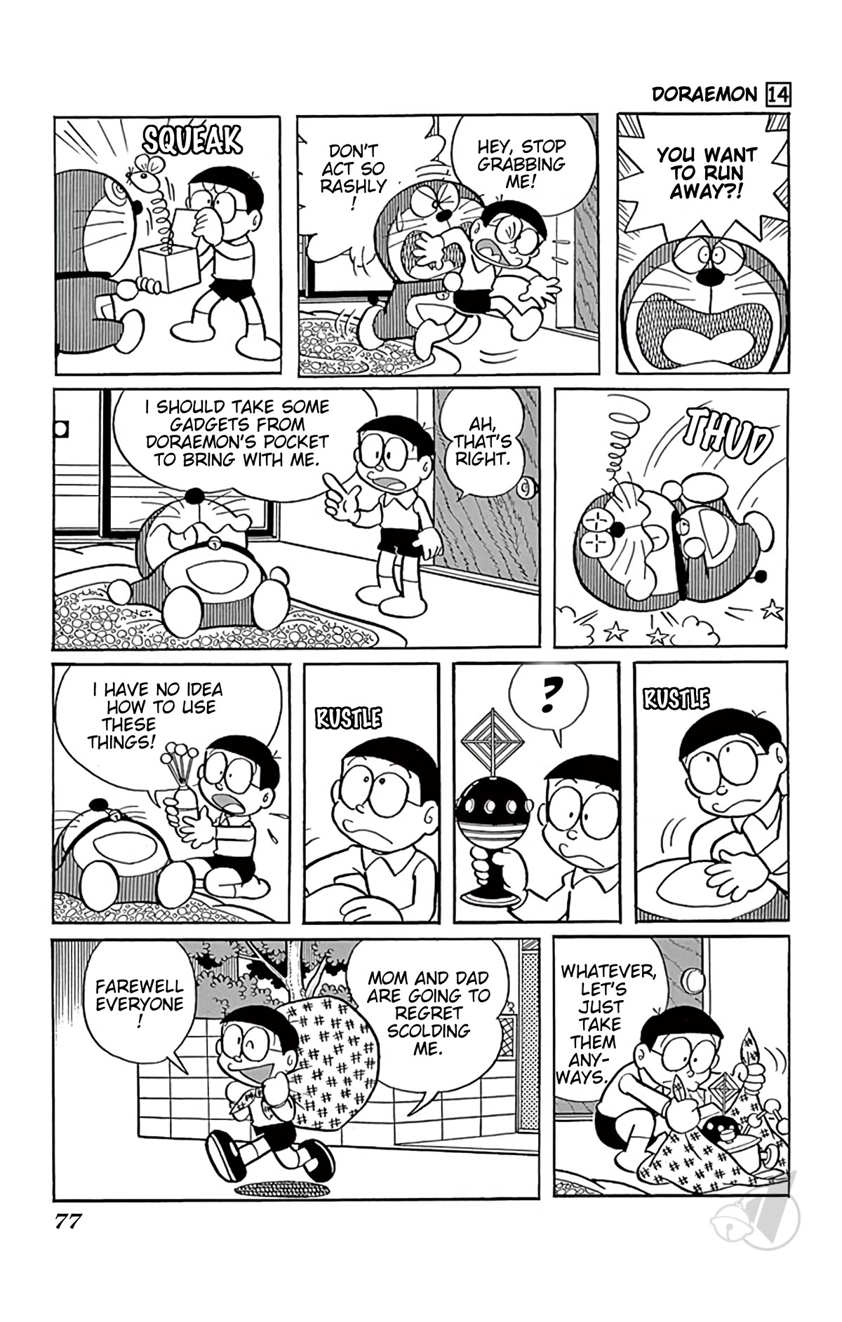Doraemon Chapter 255 page 3 - Chapter 255: Runaway to Uninhabited Island