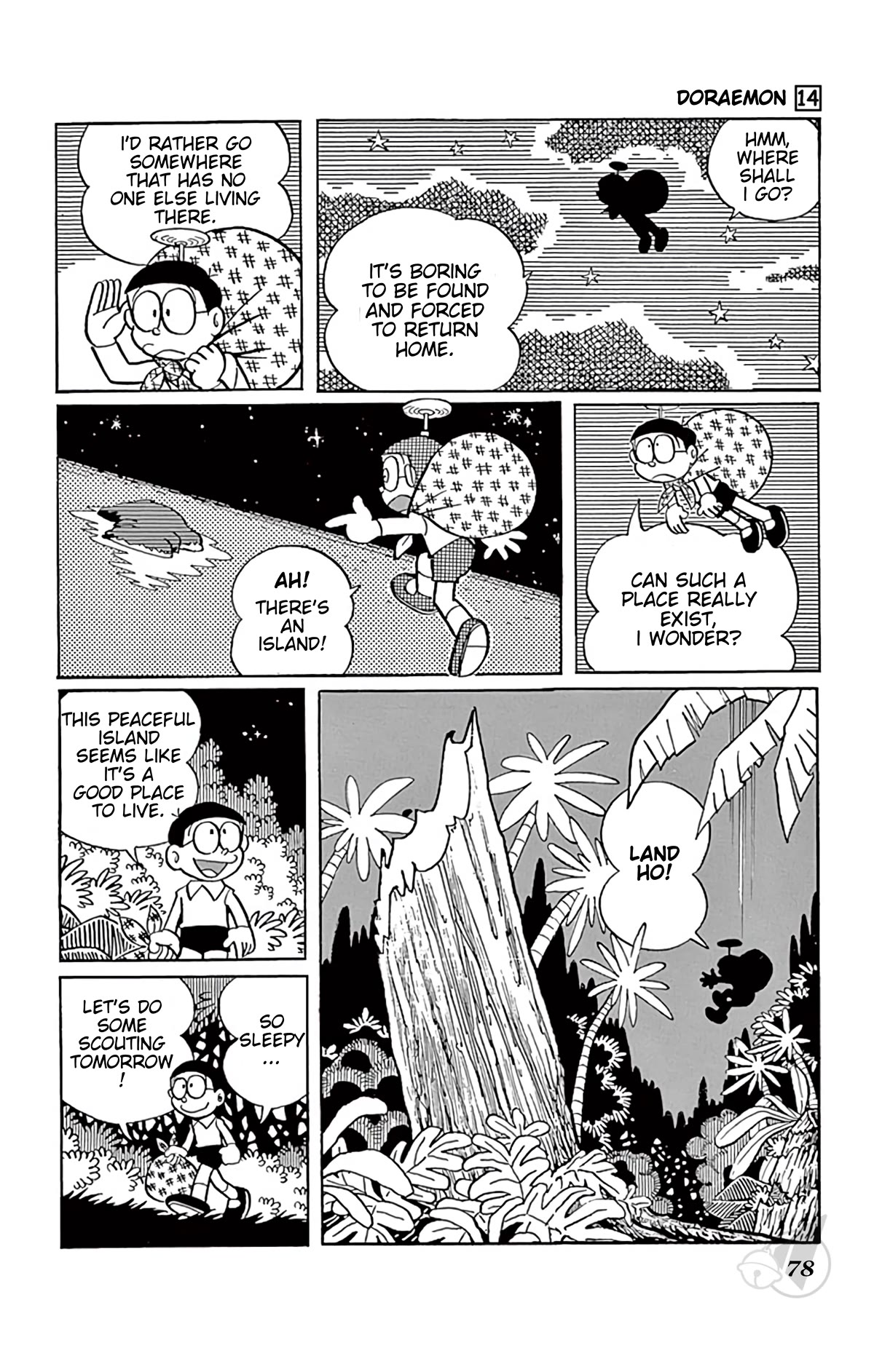 Doraemon Chapter 255 page 4 - Chapter 255: Runaway to Uninhabited Island