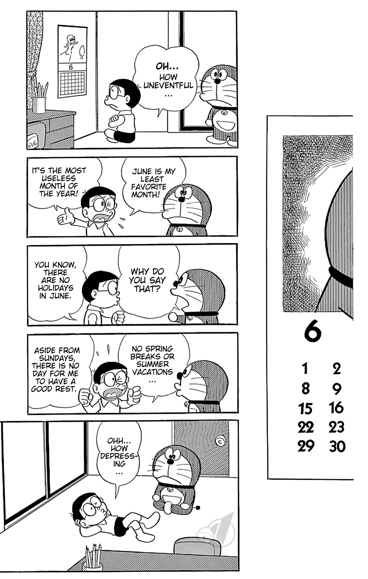 Doraemon Chapter 257 page 2 - Chapter 257: Lazy Thanksgiving Day