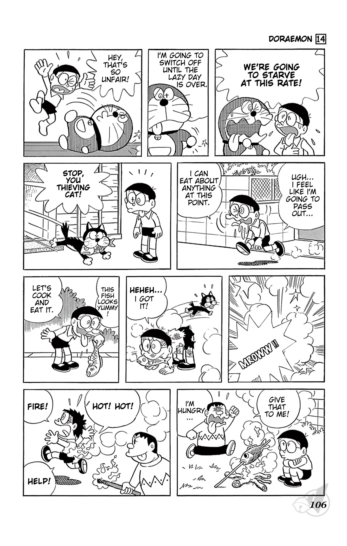 Doraemon Chapter 257 page 7 - Chapter 257: Lazy Thanksgiving Day