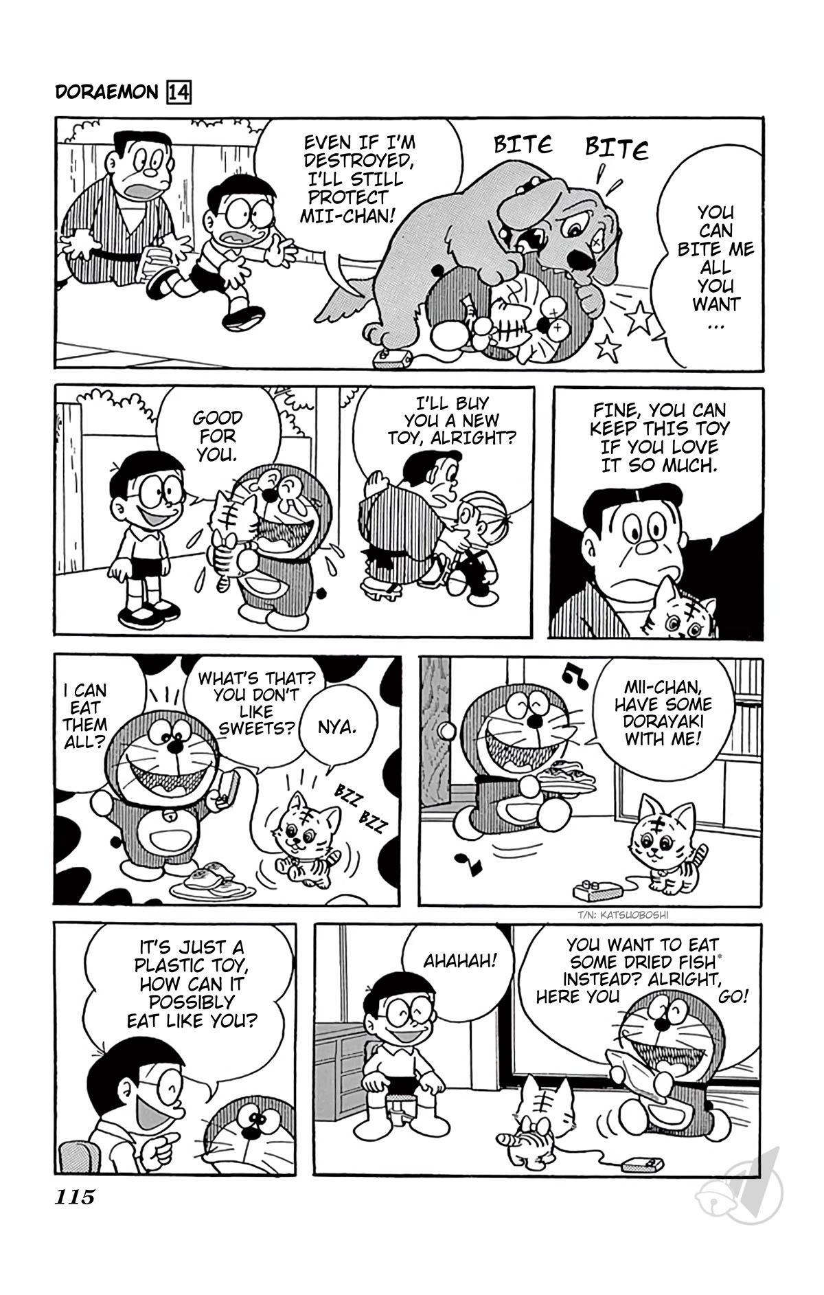 Doraemon Chapter 259 page 6 - Chapter 259: Adorable Mii-chan