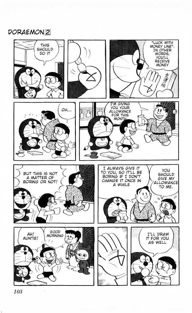 Doraemon Chapter 26 page 5 - Chapter 26 : One Hundred Percent Accurate Palm Reading Set