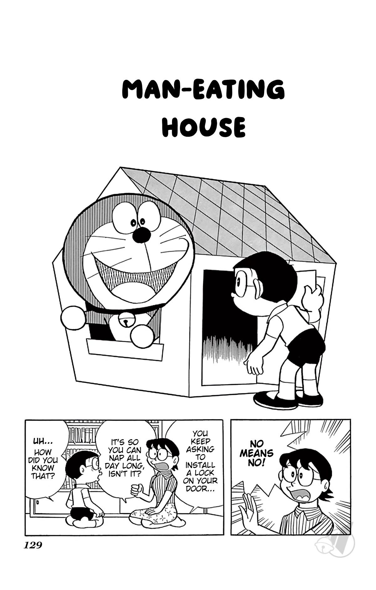 Doraemon Chapter 261 page 1 - Chapter 261: Man-Eating House