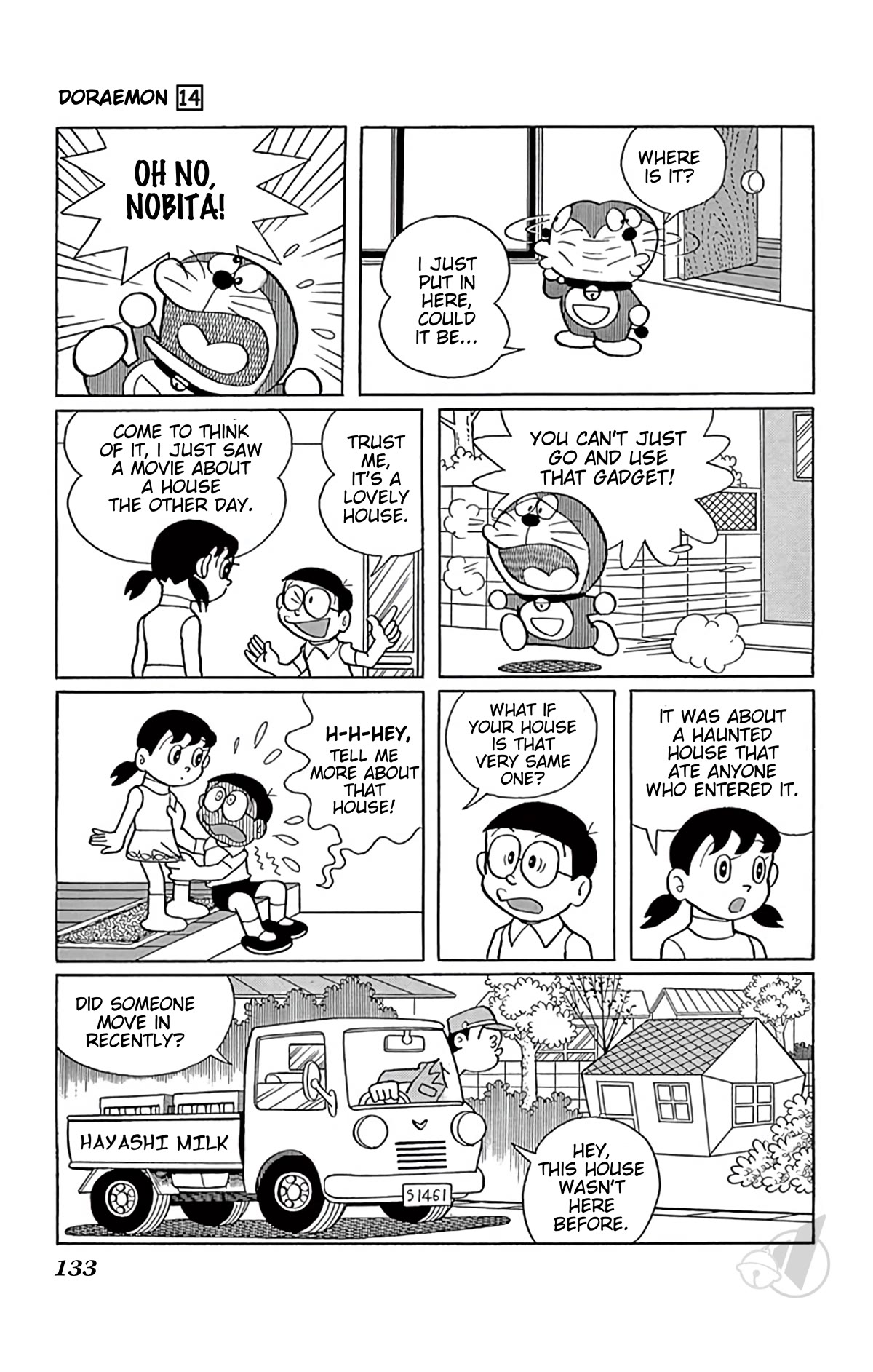 Doraemon Chapter 261 page 5 - Chapter 261: Man-Eating House