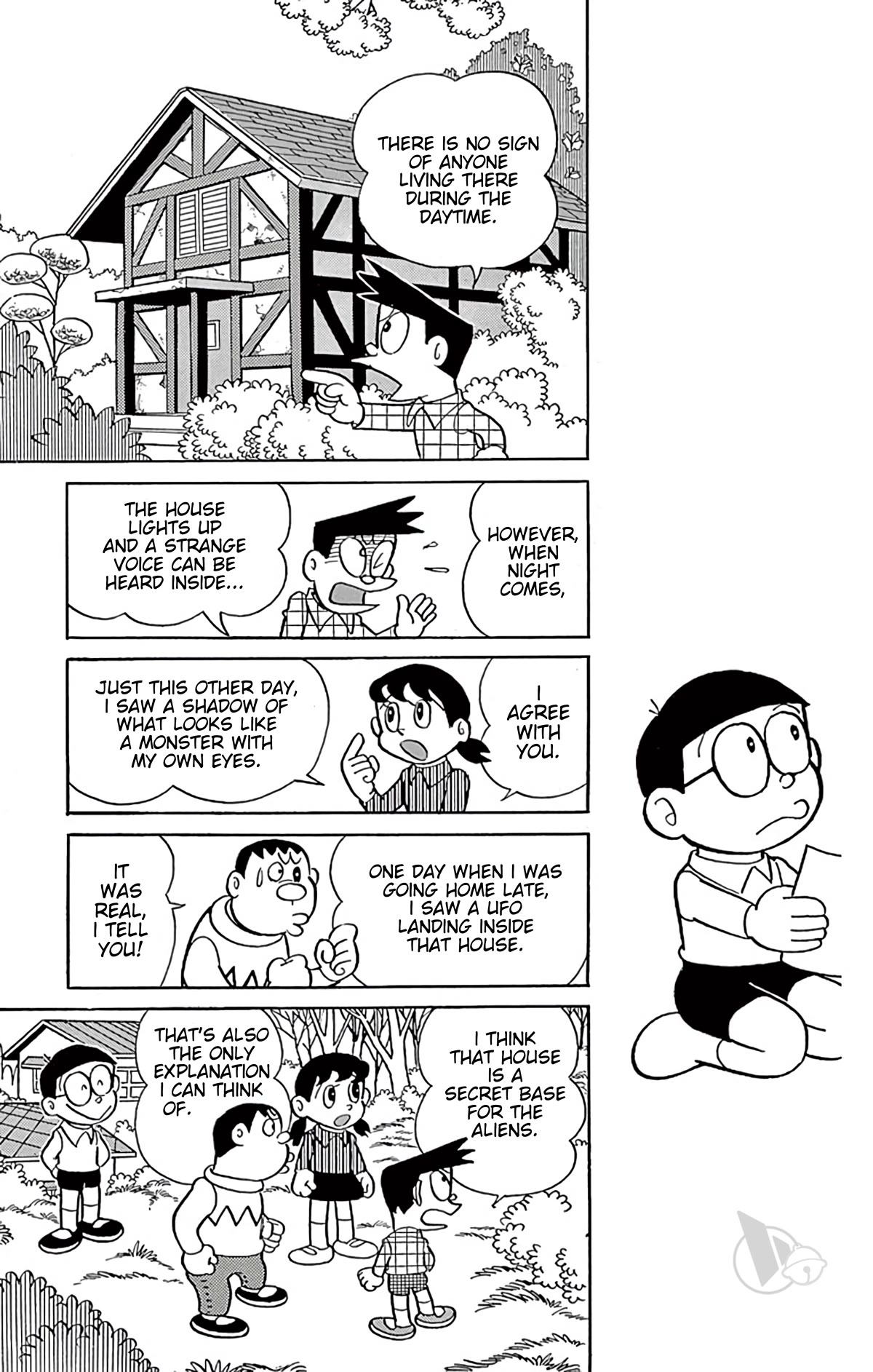 Doraemon Chapter 262 page 2 - Chapter 262: Alien House?